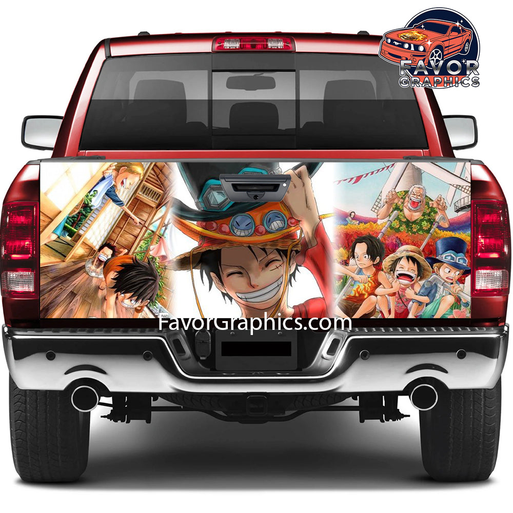 Monkey D. Luffy Tailgate Wraps For Trucks SUV Vinyl Wrap