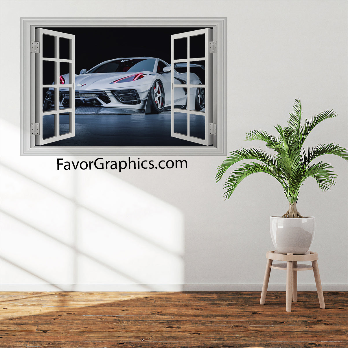 Chevrolet Corvette Vinyl Wall Art Decal Sticker Poster Print Mural