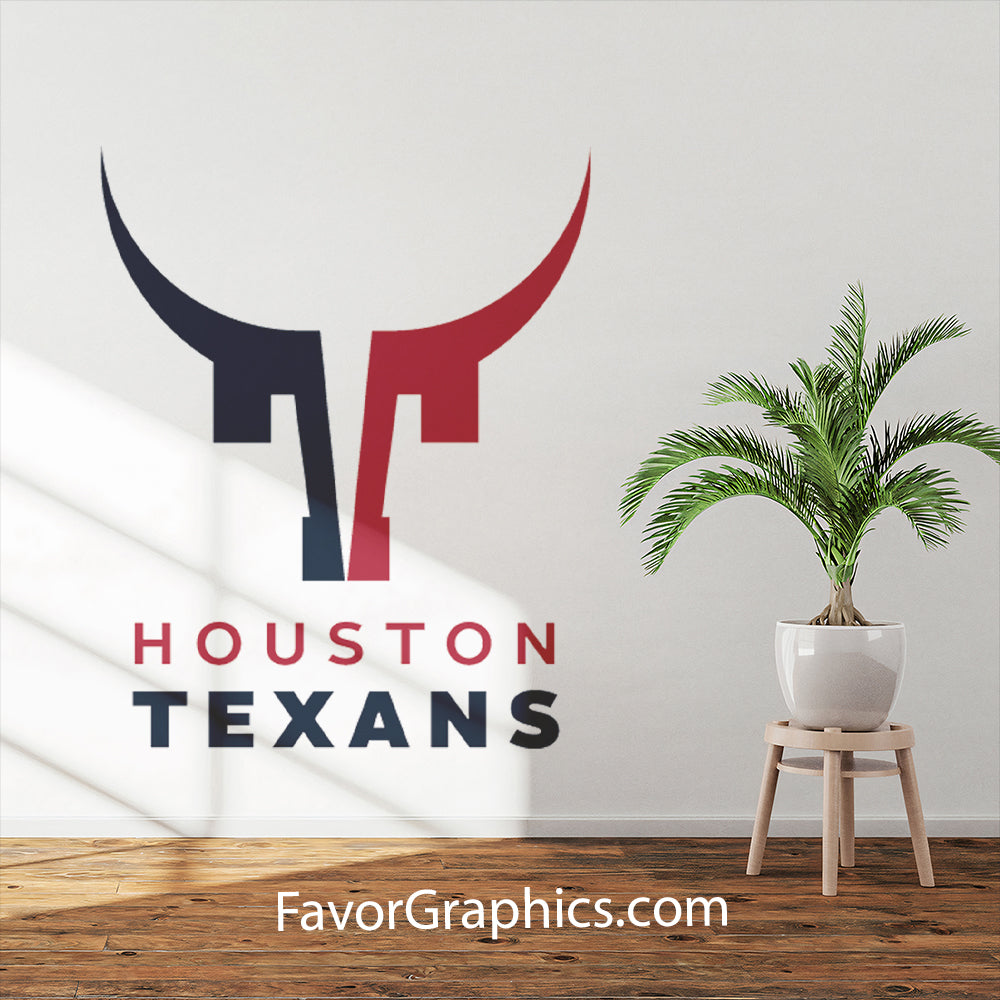 Houston Texans Home Room Wall Vinyl Decal Sticker Mural Poster