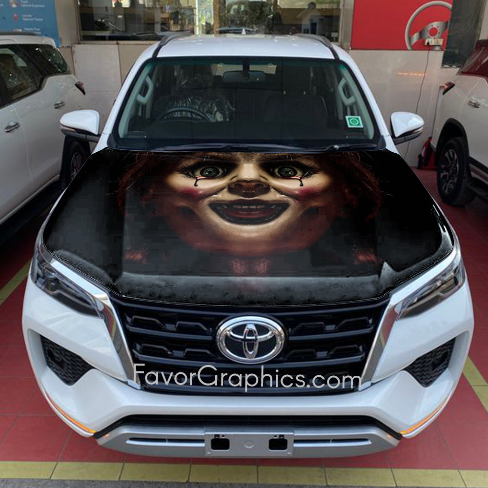 Annabelle Itasha Car Vinyl Hood Wrap Decal Sticker