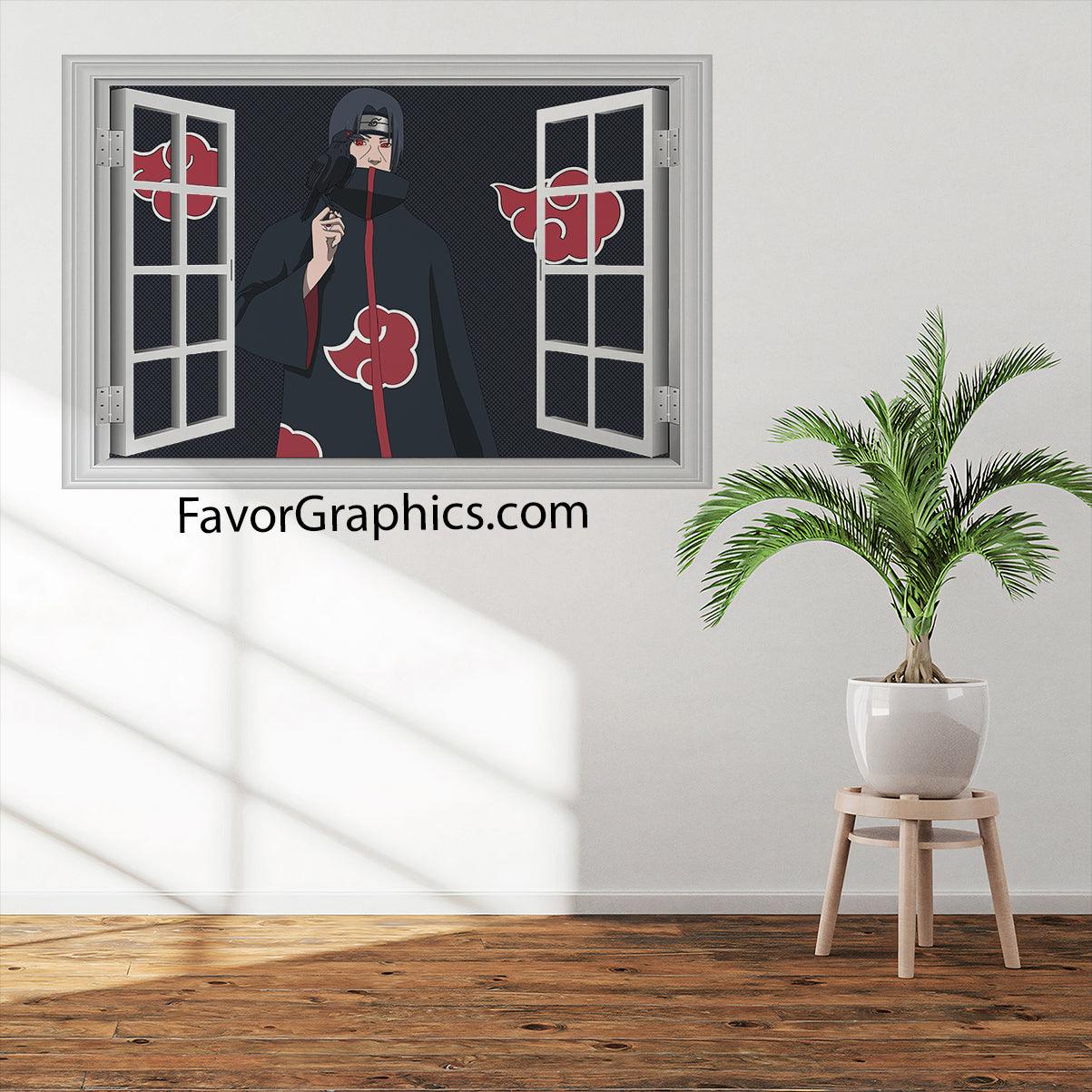 Itachi Uchiha Vinyl Wall Art Decal Sticker Poster Print Mural