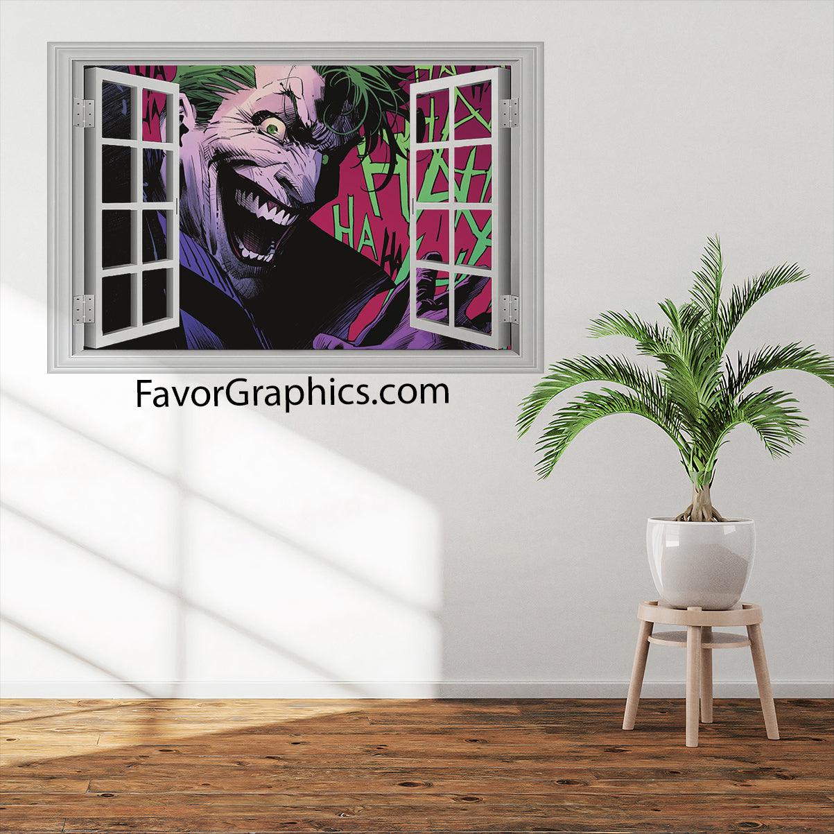 Joker Vinyl Wall Art Decal Sticker Poster Print Mural