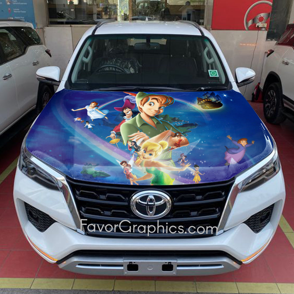 Peter Pan Itasha Car Vinyl Hood Wrap Decal Sticker