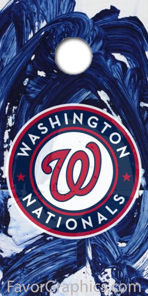 Washington Nationals Cornhole Wood Board Skin Vinyl Wrap Decal Sticker