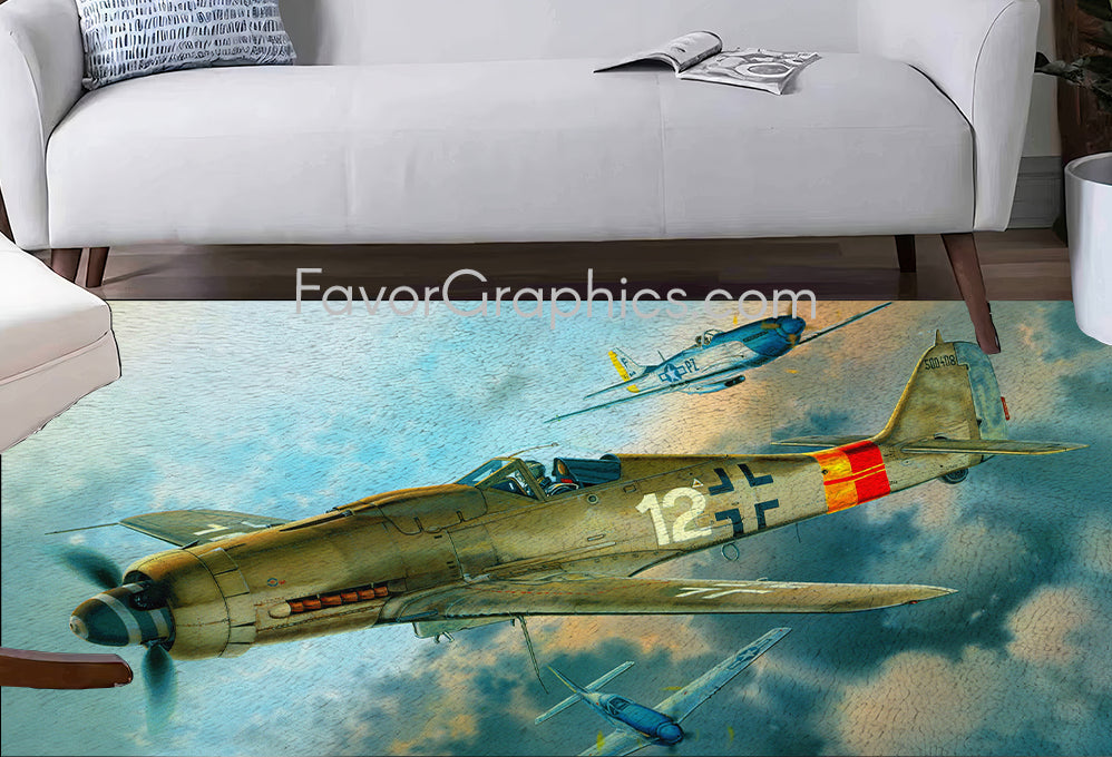 Aircraft Home Bedroom Decor Rug Carpet Mat