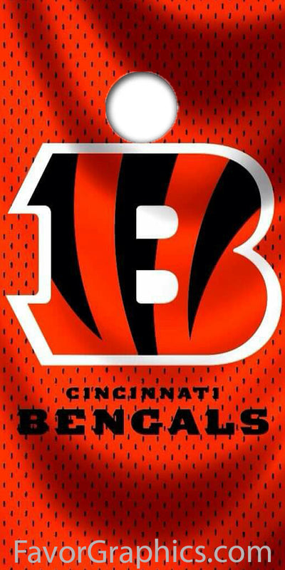 Cincinnati Bengals Cornhole Wood Board Skin Vinyl Wrap Decal Sticker