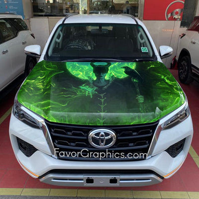 Maleficent  Itasha Car Vinyl Hood Wrap