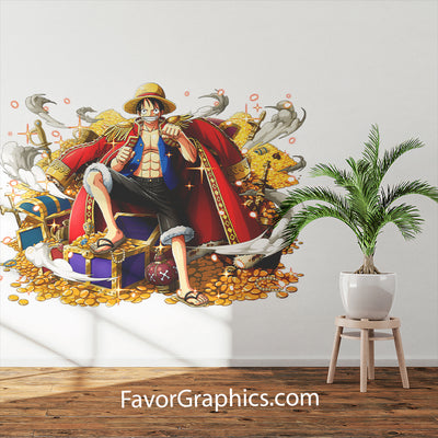 Monkey D. Luffy Home Room Wall Vinyl Decal Sticker Mural Poster