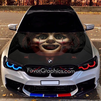 Annabelle Itasha Car Vinyl Hood Wrap Decal Sticker