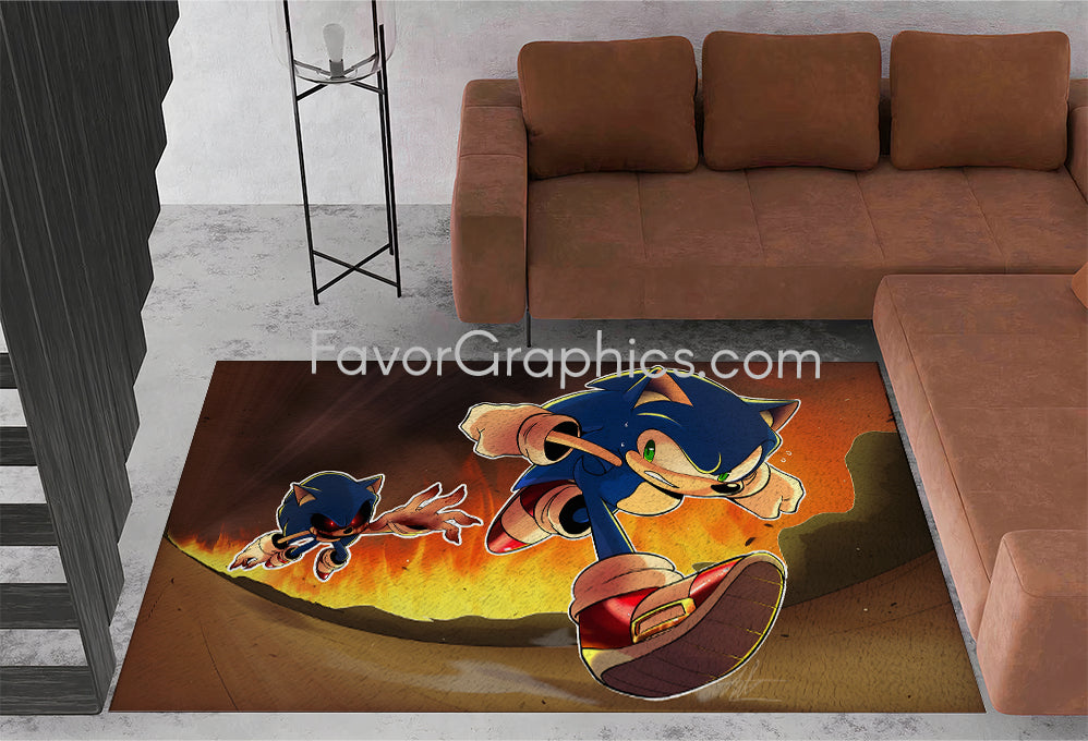 Sonic The Hedgehog Home Bedroom Decor Rug Carpet Mat