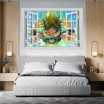 Broly Vinyl Wall Art Decal Sticker Poster Print Mural