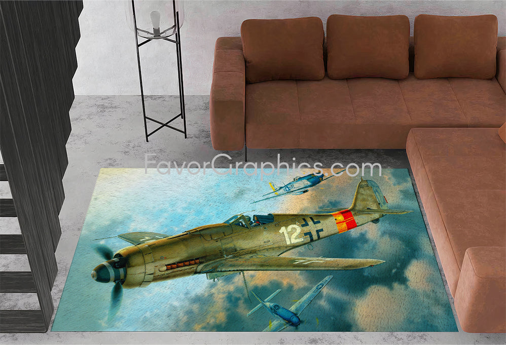 Aircraft Home Bedroom Decor Rug Carpet Mat