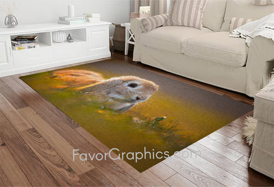 Rabbit Home Bedroom Decor Rug Carpet Mat