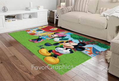 Mickey and Minnie Home Bedroom Decor Rug Carpet Mat