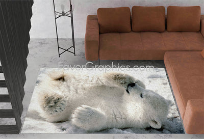 Polar Bear Home Bedroom Decor Rug Carpet Mat