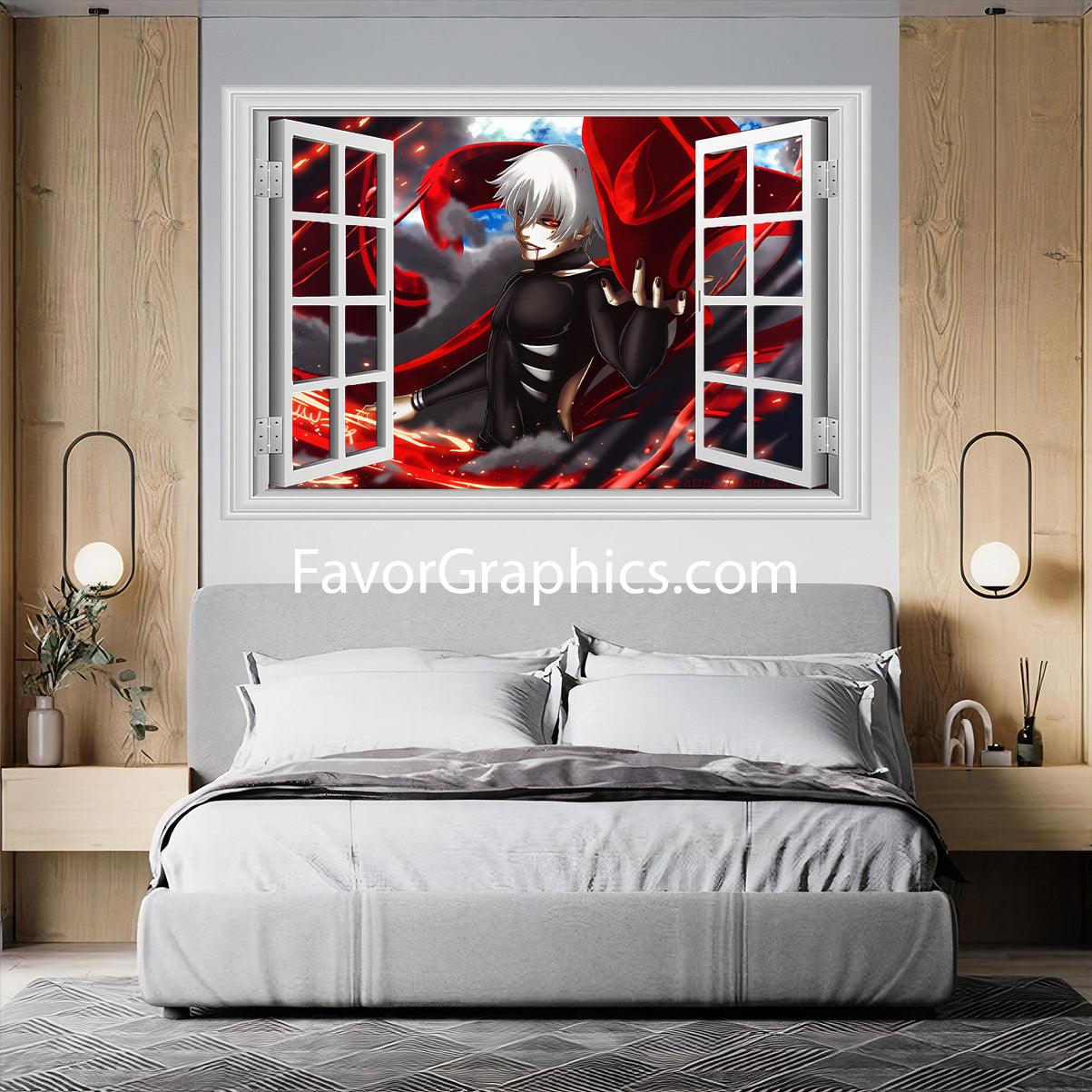 Kaneki Ken Tokyo Ghoul Vinyl Wall Art Decal Sticker Poster Print Mural