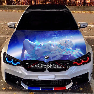 Kiana Kaslana Itasha Car Vinyl Hood Wrap Decal Sticker