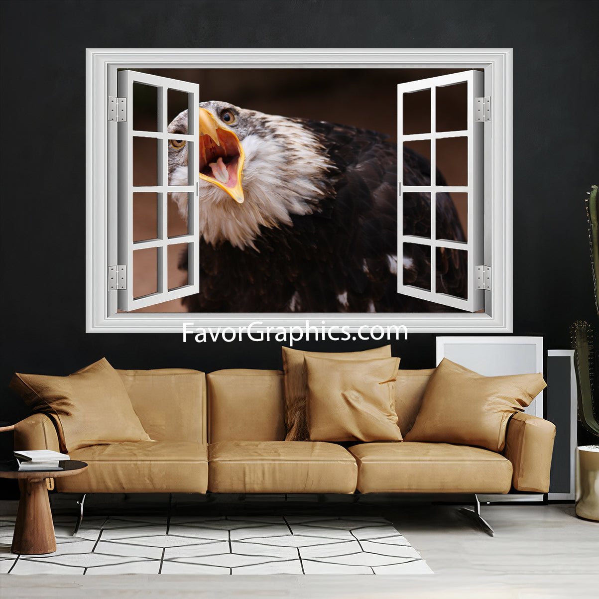 Eagle Vinyl Wall Art Decal Sticker Poster Print Mural