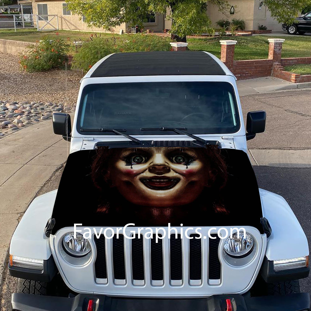 Annabelle Itasha Car Vinyl Hood Wrap Decal Sticker