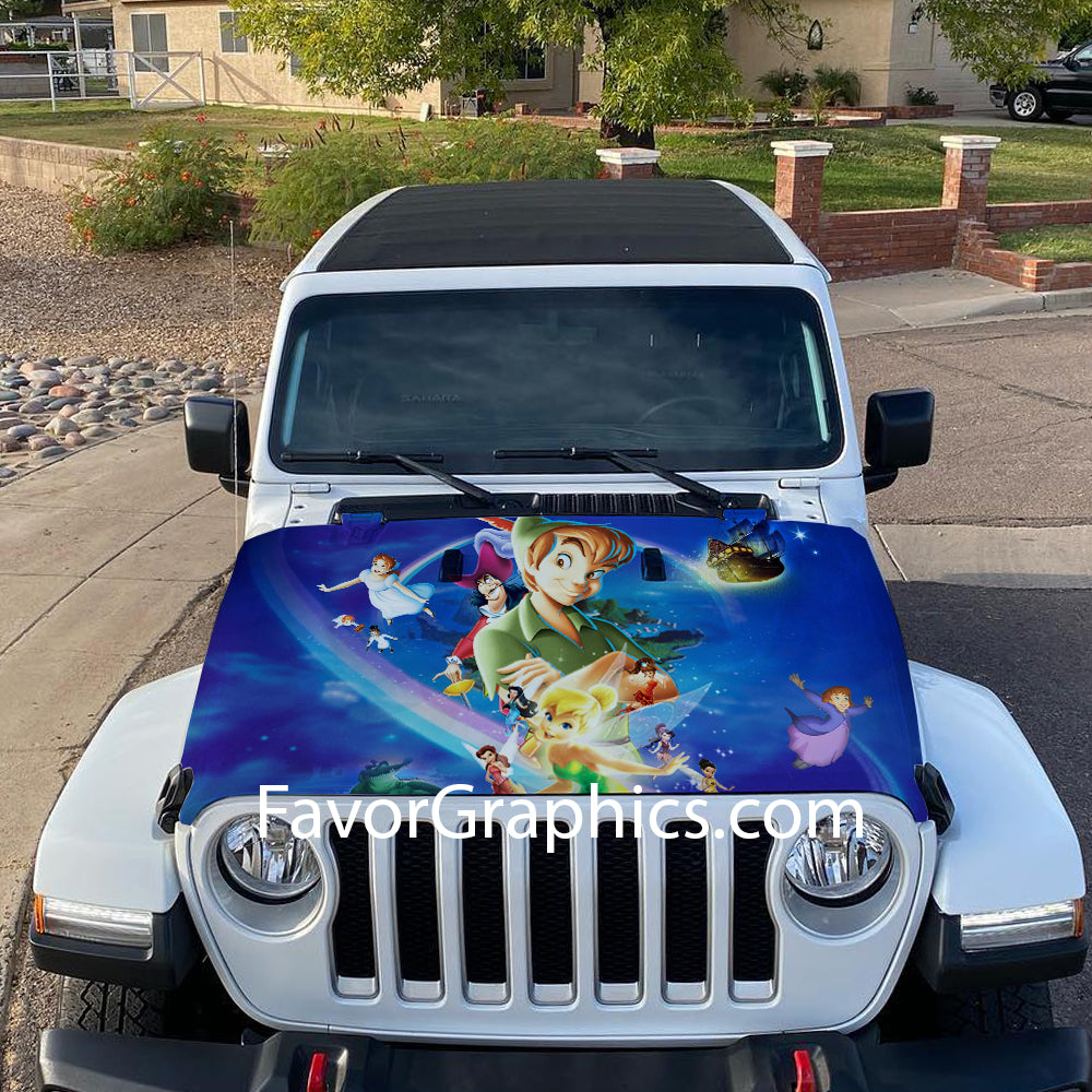 Peter Pan Itasha Car Vinyl Hood Wrap Decal Sticker