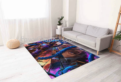 Jinx (League Of Legends) Home Bedroom Decor Rug Carpet Mat