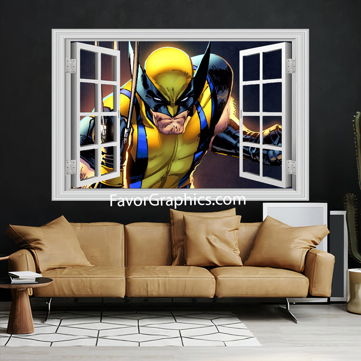 Wolverine Vinyl Wall Art Decal Sticker Poster Print Mural