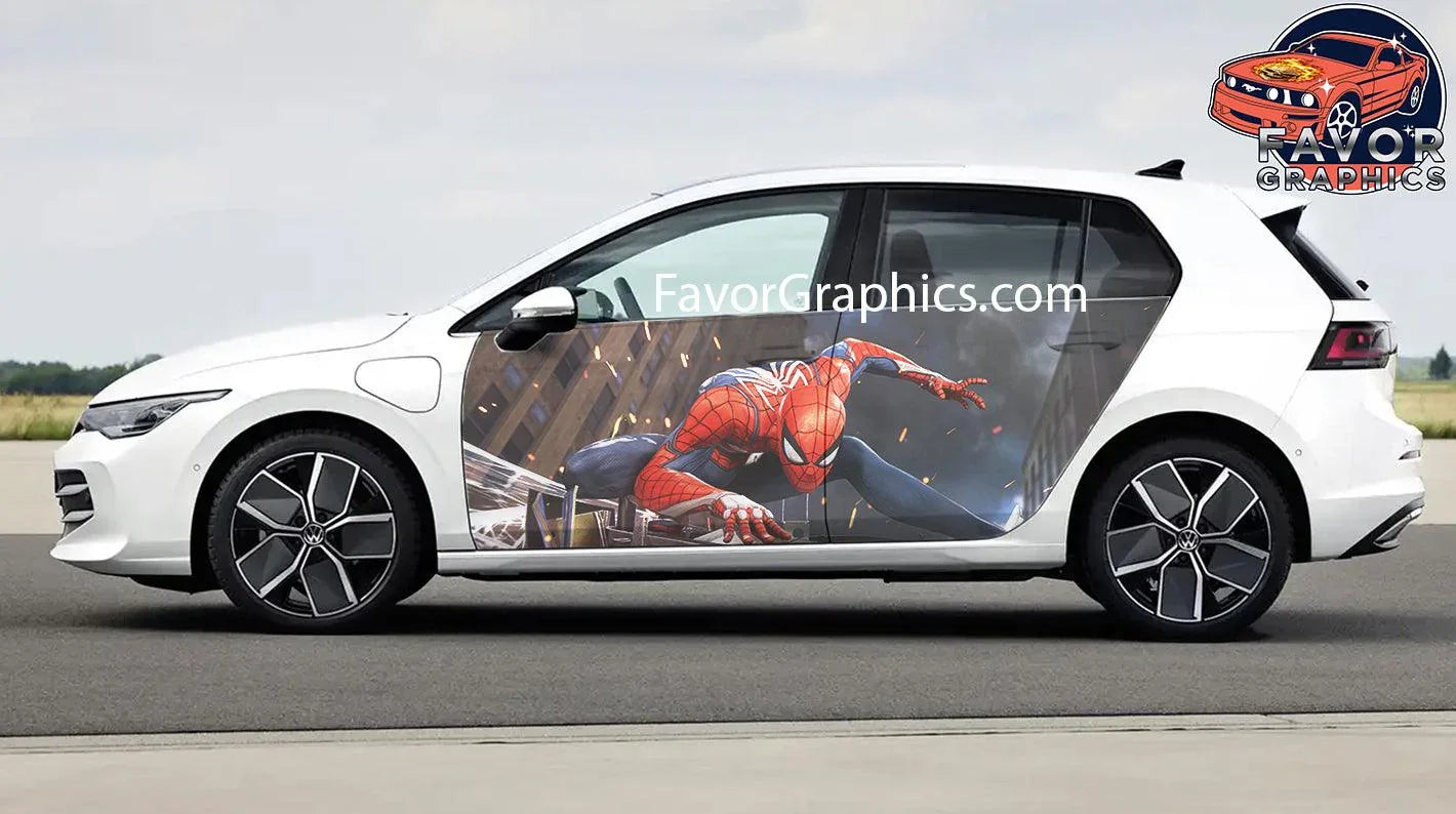thumbnail image 2 of Spiderman Vinyl Decal Sticker – Spider Shape – Gloss Finish – Car/Window/Laptop – CM006 – Made In USA 2 of 5