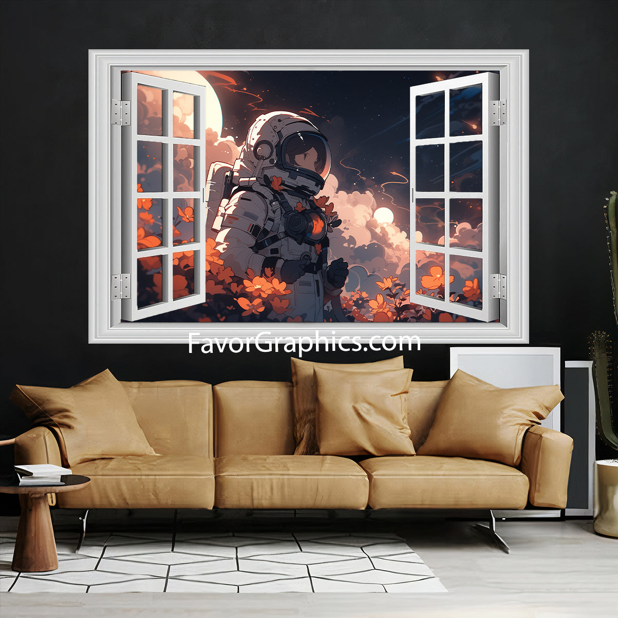 Astronaut Vinyl Wall Art Decal Sticker Poster Print Mural