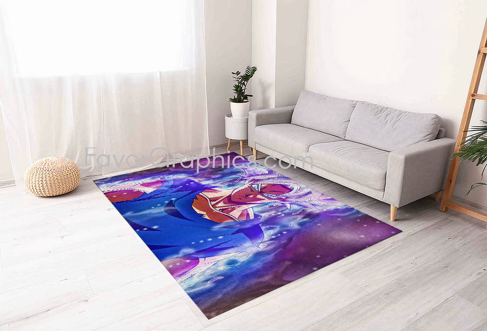 Ultra Instinct Goku Home Bedroom Decor Rug Carpet Mat