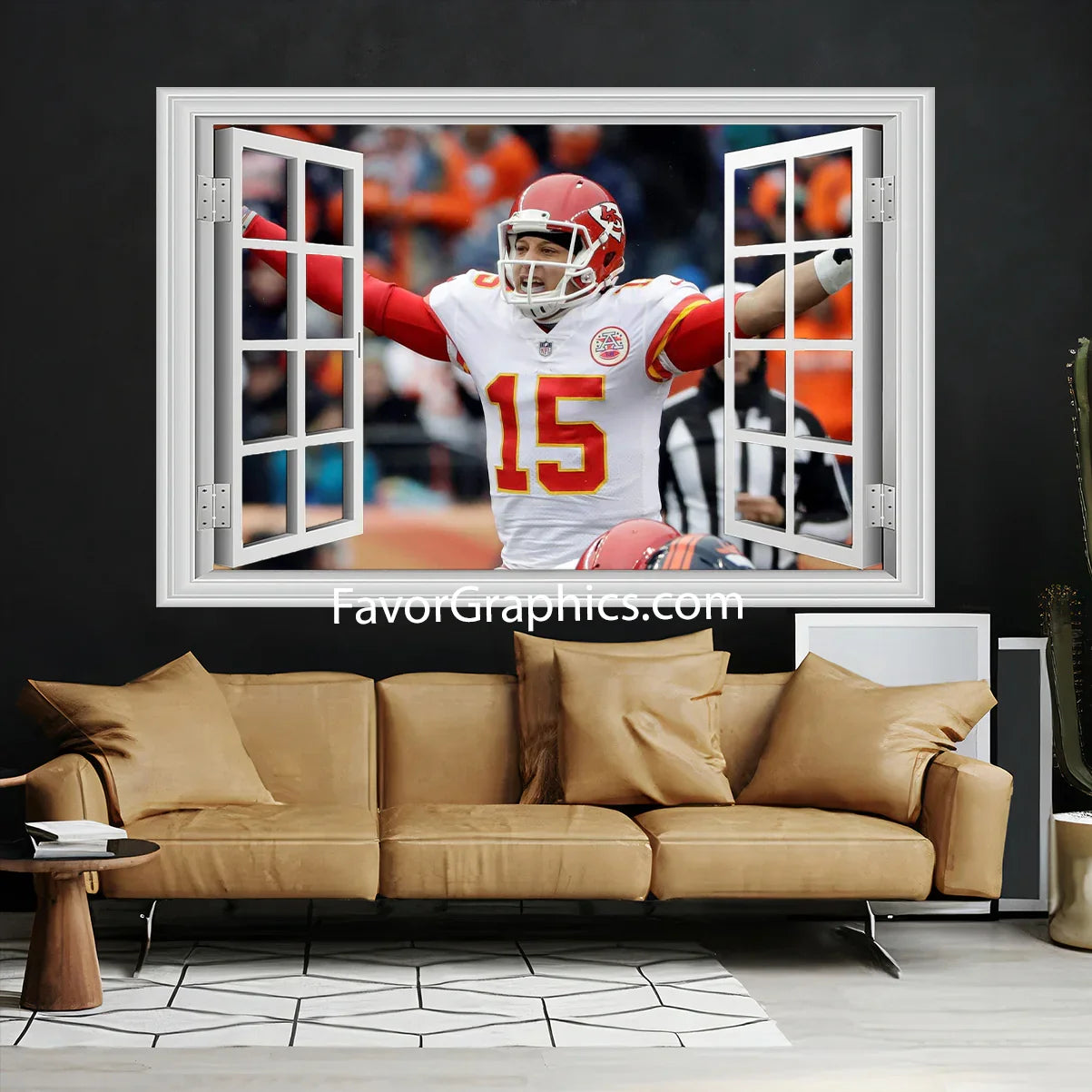 Patrick Mahomes Vinyl Wall Art Decal Sticker Poster Print Mural