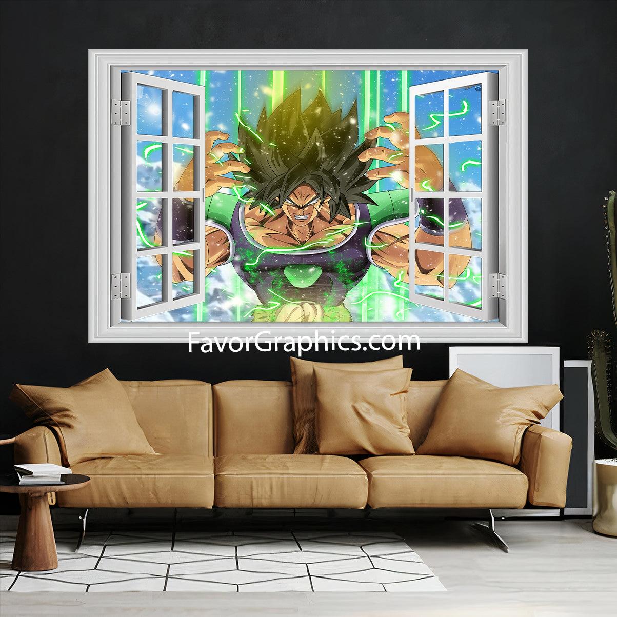 Broly Vinyl Wall Art Decal Sticker Poster Print Mural