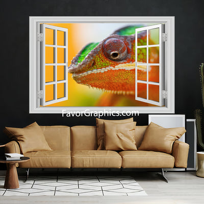 Chameleon Vinyl Wall Art Decal Sticker Poster Print Mural