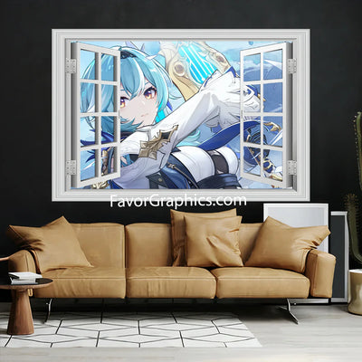 Eula (Genshin impact) Vinyl Wall Art Decal Sticker Poster Print Mural