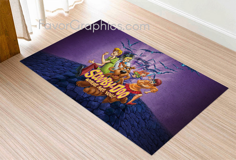 Scooby Doo Home Bedroom Decor Rug Carpet Mat