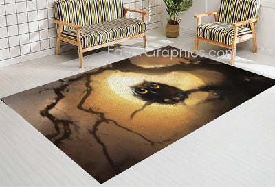 Full Moon Home Bedroom Decor Rug Carpet Mat