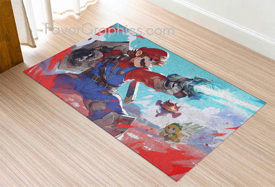 Mario Home Bedroom Decor Rug Carpet Mat