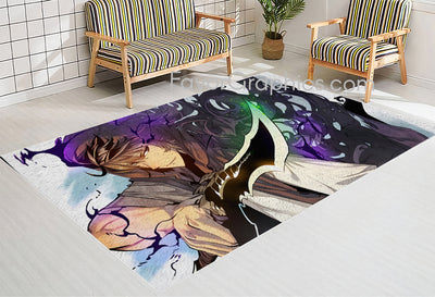 Solo Leveling Sung Jin-Woo Home Bedroom Decor Rug Carpet Mat