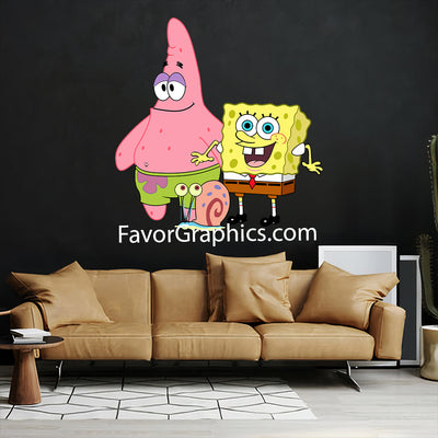 Spongebob Home Room Wall Vinyl Decal Sticker Mural Poster