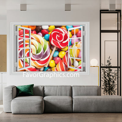 Candy Vinyl Wall Art Decal Sticker Poster Print Mural