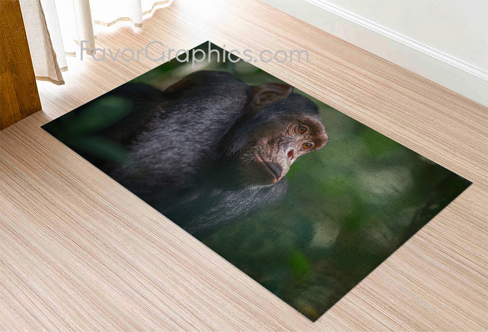 Chimpanzee Home Bedroom Decor Rug Carpet Mat