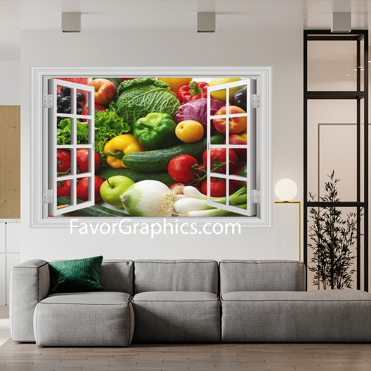 Vegetable Vinyl Wall Art Decal Sticker Poster Print Mural