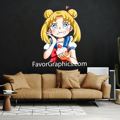 Sailor Moon Home Room Wall Vinyl Decal Sticker Mural Poster