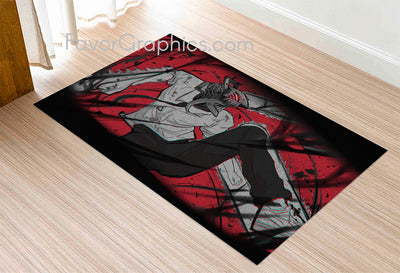 Denji Chainsaw Man Home Bedroom Decor Rug Carpet Mat