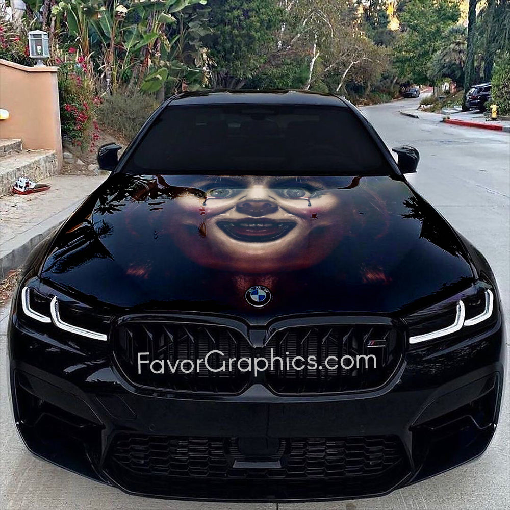 Annabelle Itasha Car Vinyl Hood Wrap Decal Sticker