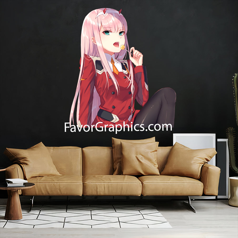 Zero Two Home Room Wall Vinyl Decal Sticker Mural Poster