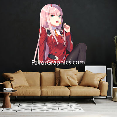 Zero Two Home Room Wall Vinyl Decal Sticker Mural Poster