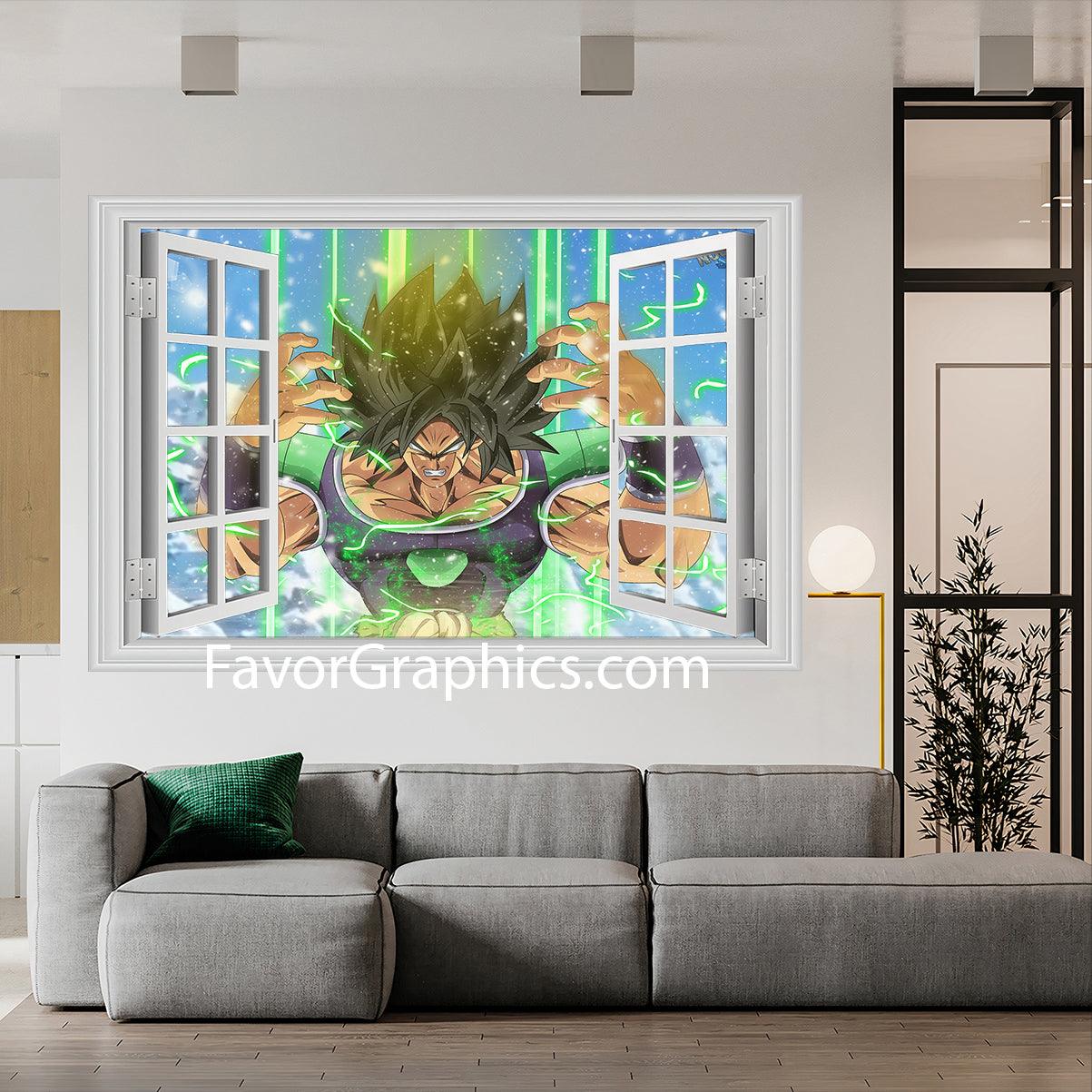 Broly Vinyl Wall Art Decal Sticker Poster Print Mural