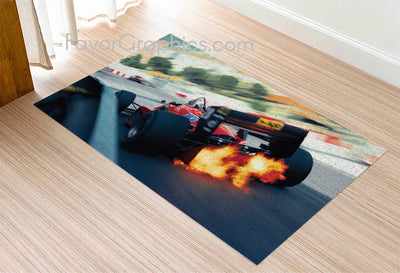 Formula 1 F1 Home Bedroom Decor Rug Carpet Mat