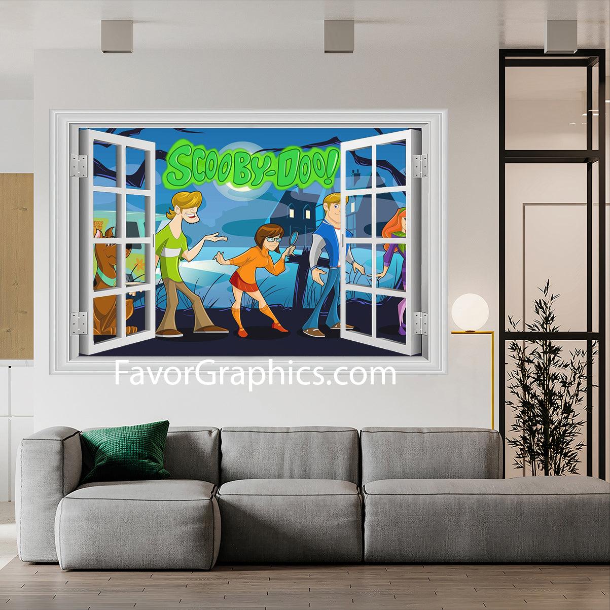 Scooby Doo Vinyl Wall Art Decal Sticker Poster Print Mural