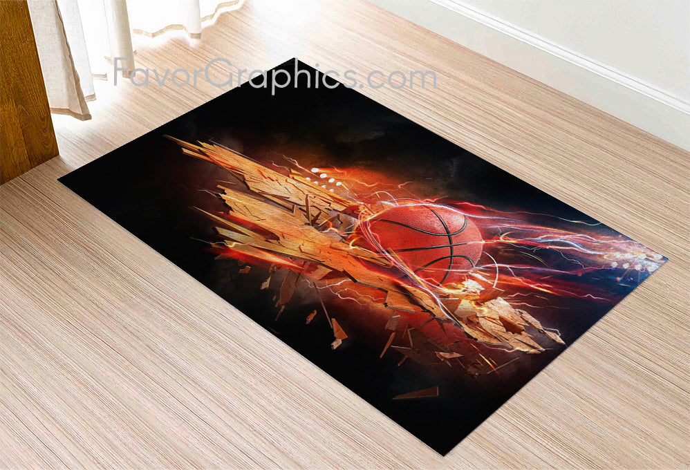 Basketball Home Bedroom Decor Rug Carpet Mat